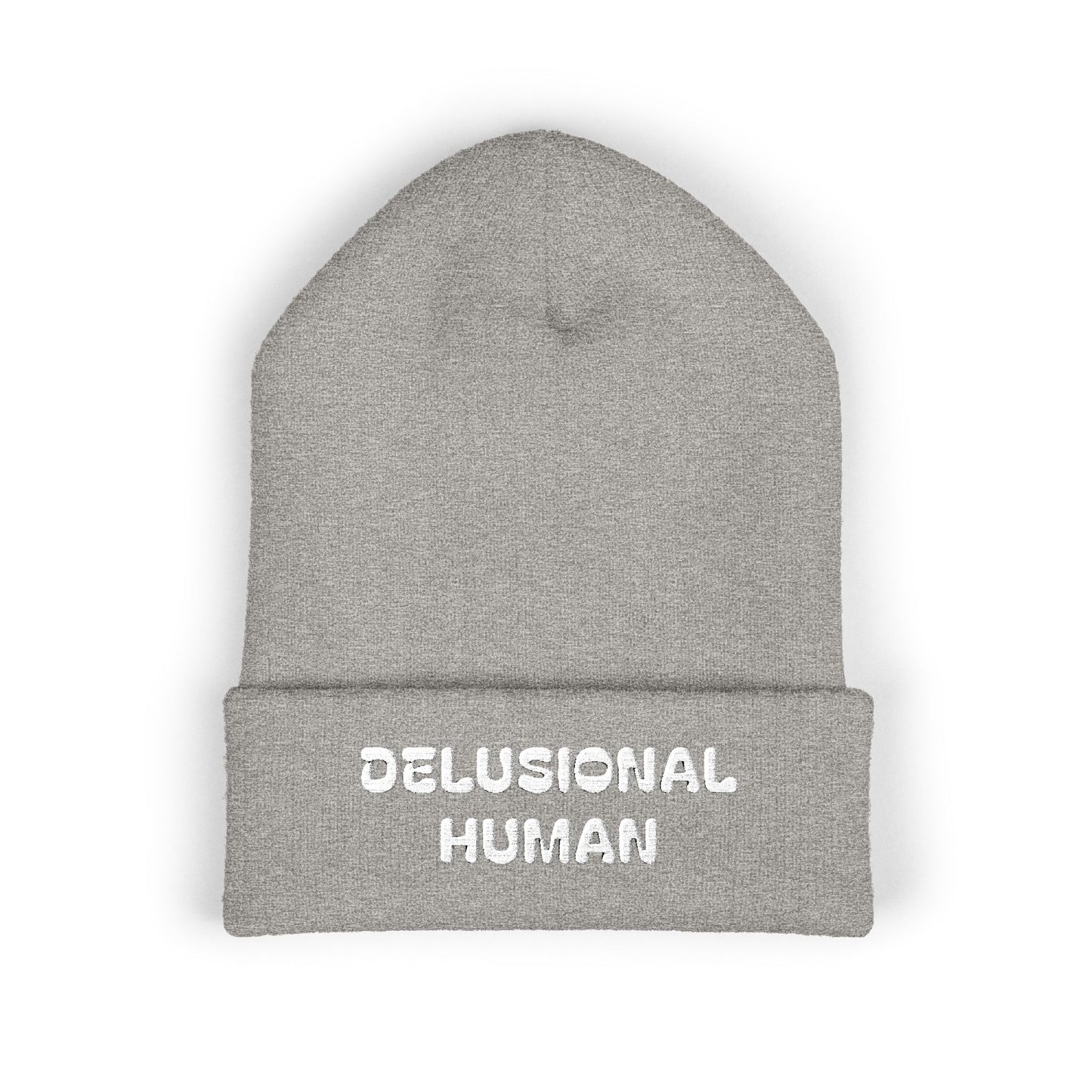 Delusional Human Cuffed Beanie
