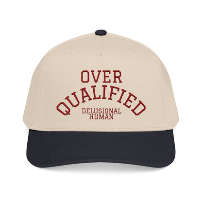 Embroidered- Over Qualified Baseball Cap