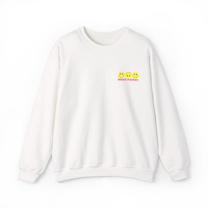Radiate Positivity, Sunshine Theory Crewneck