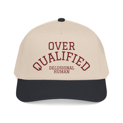 Embroidered- Over Qualified Baseball Cap