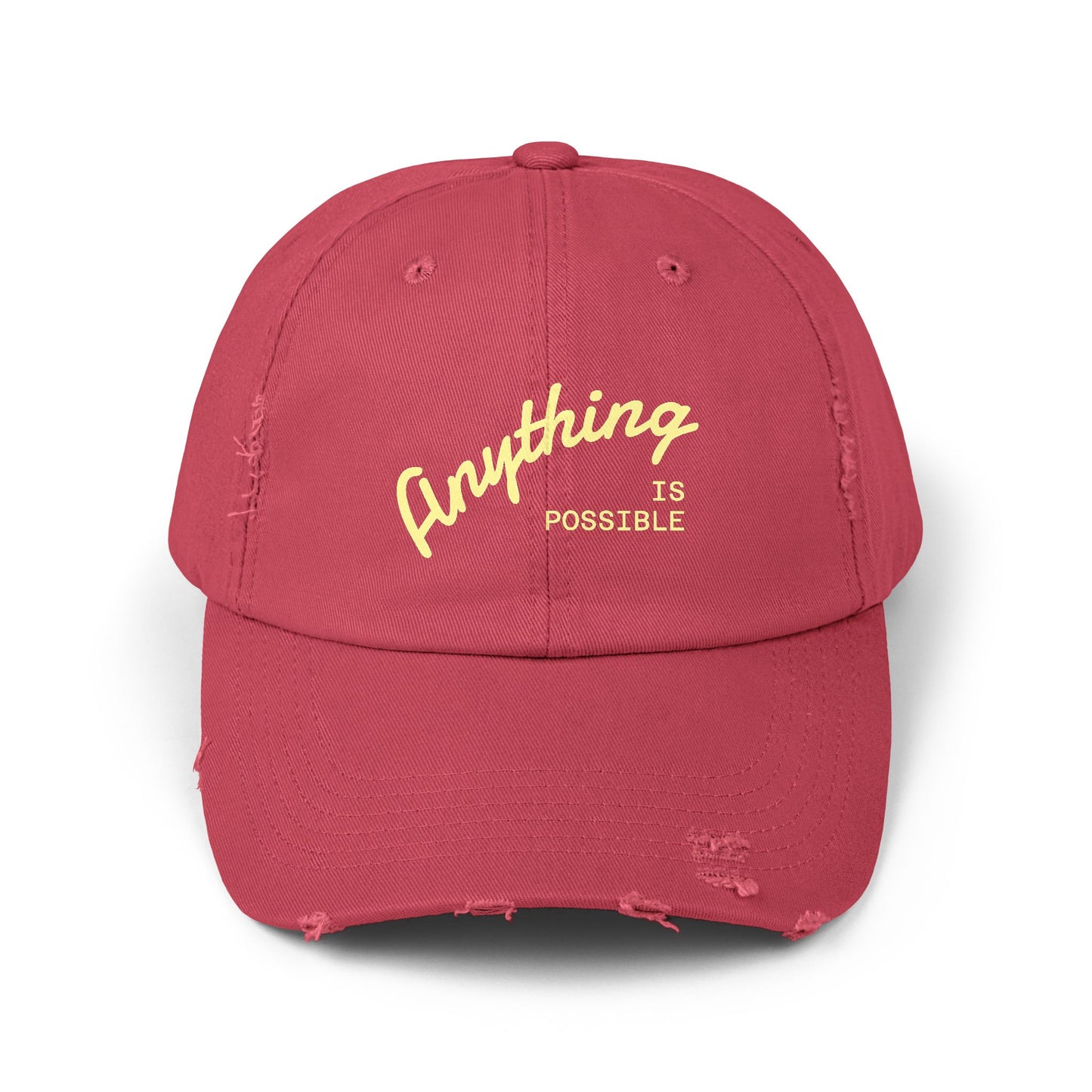 Anything Is Possible, Sunshine Theory Distressed Cap