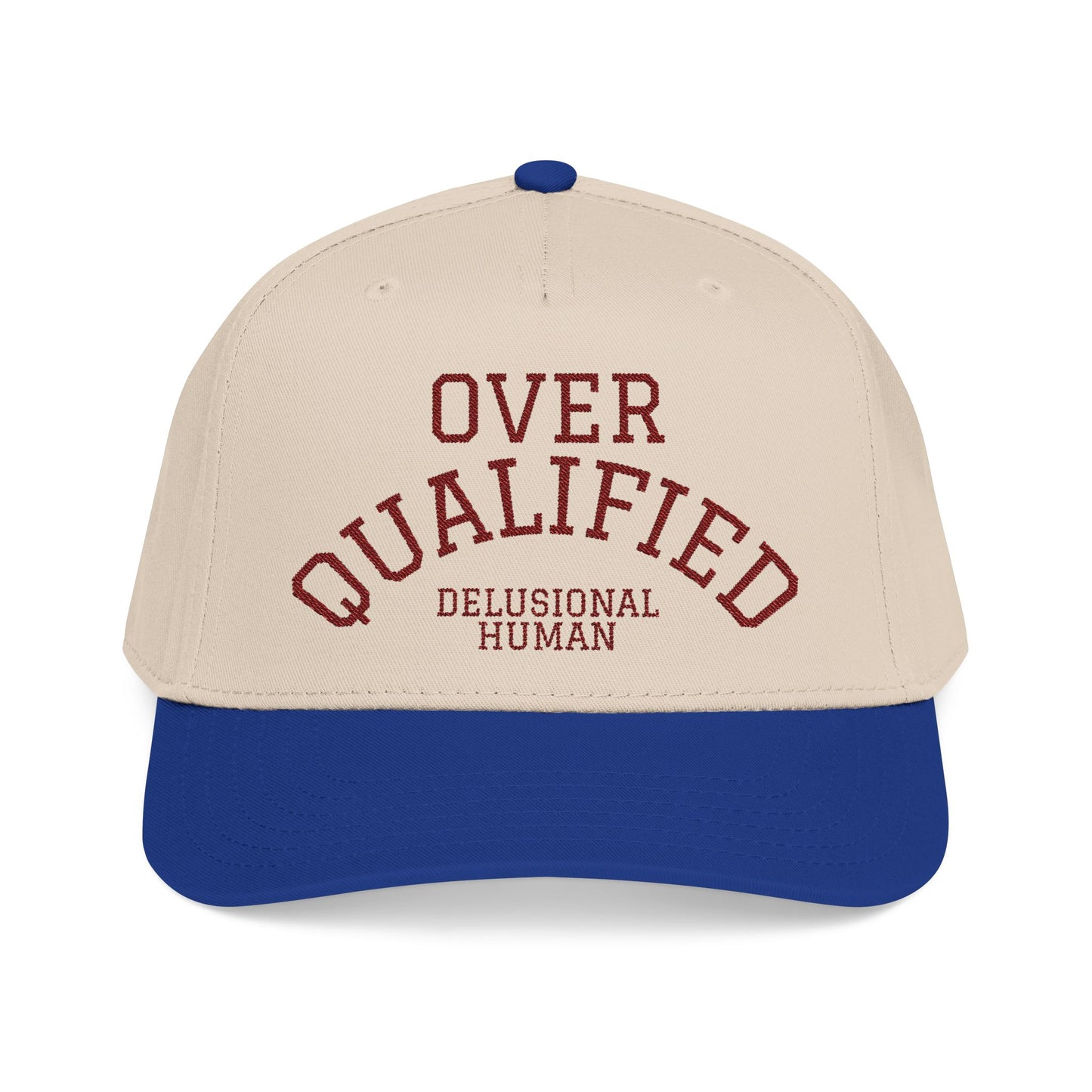 Embroidered- Over Qualified Baseball Cap