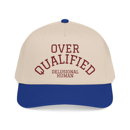 Embroidered- Over Qualified Baseball Cap
