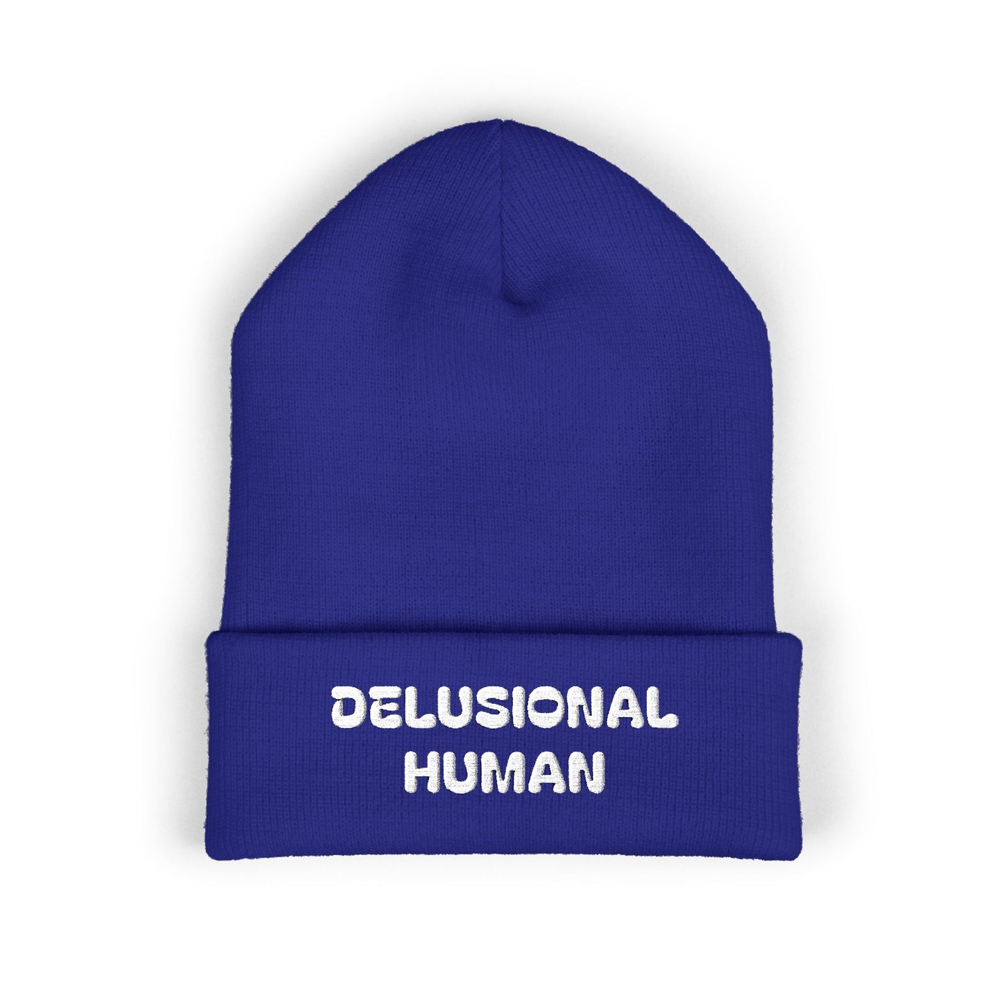 Delusional Human Cuffed Beanie