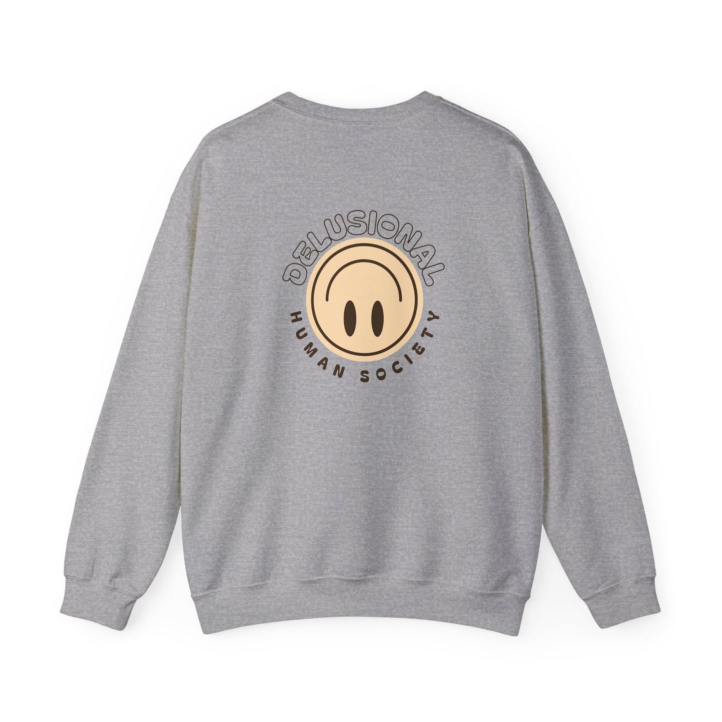 Delusional Human Society Crewneck Sweatshirt