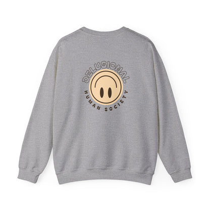 Delusional Human Society Crewneck Sweatshirt